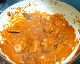 A picture of step 9 of Chicken Rogan Josh.