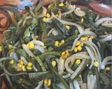 Foto del paso 4 de la receta: Rajas poblanas en olla de barro