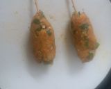 A picture of step 2 of Lotus stem kebabs (kamalkakdi).