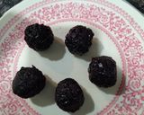 A picture of step 2 of Super healthy falhari beetroot laddu.