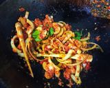 Foto langkah ke 4 dari resep Cumi Saus Padang.