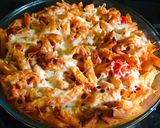 Paradicsomos-csirkés penne 🍅 recept fázis 3 fotója
