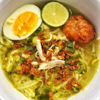 Langkah 5 Membuat Soto Ayam Kuning