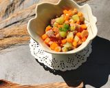 Hình bước làm 1 của món Cơm chiên