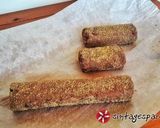Φωτογραφία βήματος 5 της συνταγής Μπισκότα Shortbread με κεράσια και αμύγδαλα