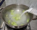 Foto langkah ke 5 dari resep Bobor Bayam Oyong Santan 🥬🥥.