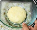 A picture of step 3 of Eggless: 'Italian Potato Gnocchi' or 'Gnocchi di Patate' (Pasta) in the 'Piedmontese' Style.