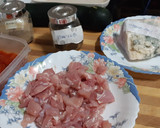 Foto del paso 1 de la receta: "Lasaña" de calabacín y pollo