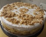 Gesztenyés, pudingos torta sütés nélkül recept fázis 4 fotója