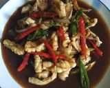 Foto langkah ke 4 dari resep Cumi lada hitam.
