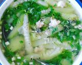 Hình bước làm 4 của món Canh dưa hường nấu tôm