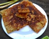 Foto langkah ke 8 dari resep Martabak Telur Kornet Kulit Lumpia Pedas.