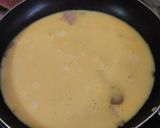 Foto del paso 4 de la receta: Huevos revueltos con maíz, jamón y queso