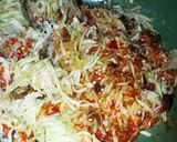Foto langkah ke 5 dari resep Pepes Ikan Belanak Sambal Pencit (Mangga Muda).
