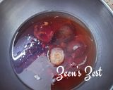 A picture of step 1 of Kokum Soda.