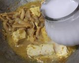 Foto langkah ke 3 dari resep Opor Tahu Jamur.