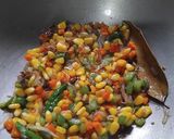 A picture of step 3 of Fried Rice.
