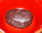 Csokoládés-tehéntúrós pite recept fázis 6 fotója