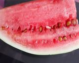 A picture of step 1 of Chilled watermelon drink.