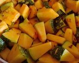 कद्दू की खट्टी मिठ्ठी चटपटी सब्जी (Kadu ki khatti mithi chatpati sabzi recipe in hindi) रेसिपी चरण 4 फोटो