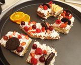 A picture of step 8 of The Number Cake/Tart Cake.