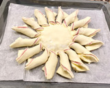 Foto del paso 5 de la receta: Pastel salado de hojaldre con jamón, queso y sésamo “sin gluten”