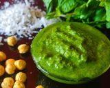 A picture of step 3 of Pudina Chutney.