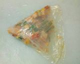 A picture of step 14 of Vegetable paneer rice samosa.
