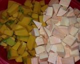 Hình bước làm 1 của món Canh Kiểm Chay