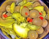 Foto langkah ke 3 dari resep Rambutan Mix Mangga asinan.
