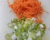 Foto langkah ke 1 dari resep Dadar Telur Nasi Wortel ala Aa.