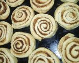 A picture of step 3 of Cinnamon rolls.