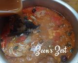 A picture of step 5 of Andhra Style Rohu Fish Curry.