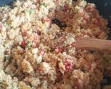 Foto del paso 2 de la receta: Ensalada tibia de quinoa, pollo y panceta