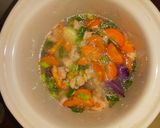 Foto langkah ke 3 dari resep MPASI SALMON KEDELAI 6+.