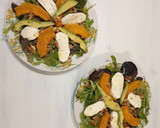 Foto del paso 4 de la receta: Ensalada saludable de contrastes 🎃🧀🥑🌰