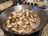 Pepper and salt night market chestnut mushroom 🍄