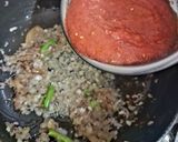 A picture of step 2 of Chole Kulche.