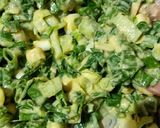 পেঁয়াজ শাকের বড়া (Peyaj Saker Bora recipe in Bengali) রেসিপি ধাপ - 2 ছবি