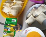 Foto langkah ke 2 dari resep Roti Goreng Milo SilverQueen Melted.