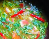 A picture of step 1 of Ginger lime rasam.