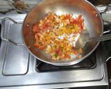 टमाटर और चने की चाट (tamatar aur chane ki chaat recipe in Hindi) रेसिपी चरण 3 फोटो