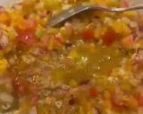 A picture of step 2 of Rainbow sauce 🌈.