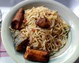 Onion Rings Stir Fried Spaghetti and Fried Plantain recipe step 1 photo