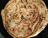 A picture of step 8 of Garlic Paratha.