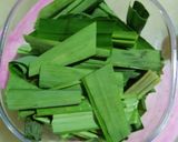 Foto langkah ke 1 dari resep Bolkus (bolu kukus) pandan mekrok.