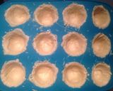 A picture of step 3 of Solid white chocolate pots with blackberry and mint compote.