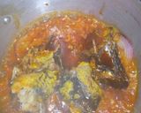 A picture of step 4 of Palm oil sauce.