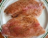 Foto del paso 2 de la receta: Filete de pescado al chipotle en air fryer con mayonesa a la albahaca