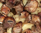 Foto del paso 8 de la receta: Costillas a la miel con patatas